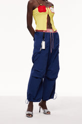 Celina Grid Kargo Pantolon